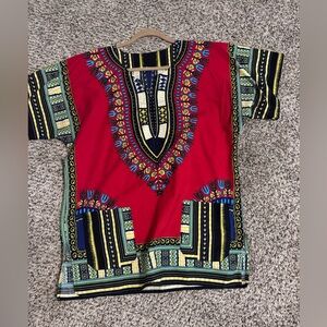 Red dashiki